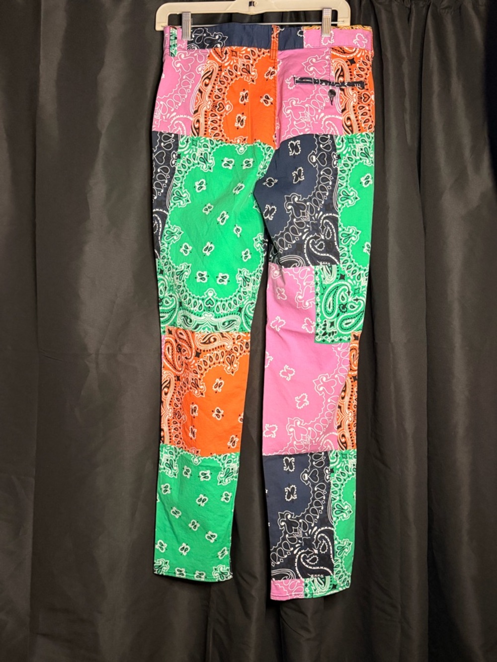 Sun + Stone Multicolor Patchwork Pants —#098 - Picture 7 of 9